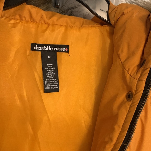 Charlotte Russe 1X fur lined hooded down coat - Picture 4 of 4